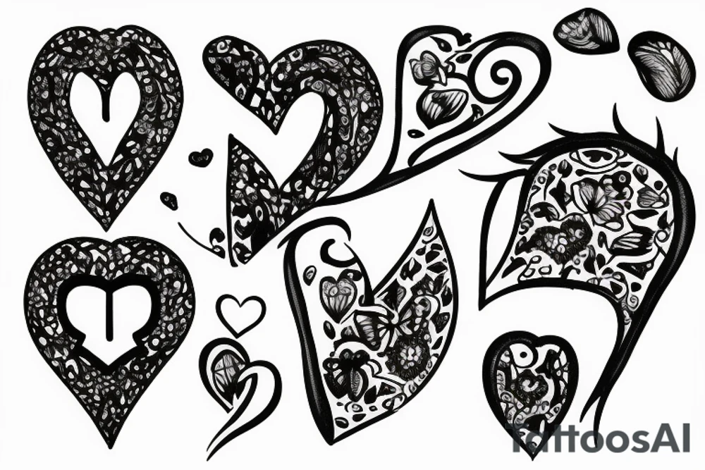 family and love tattoo idea