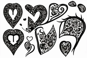 family and love tattoo idea