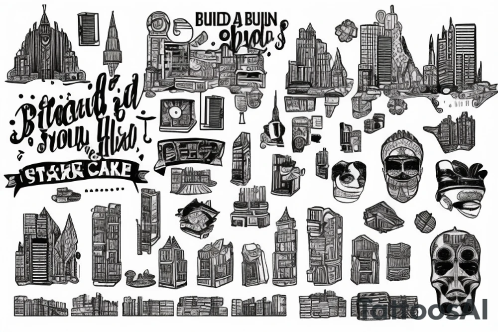 you built a city in your head tattoo idea