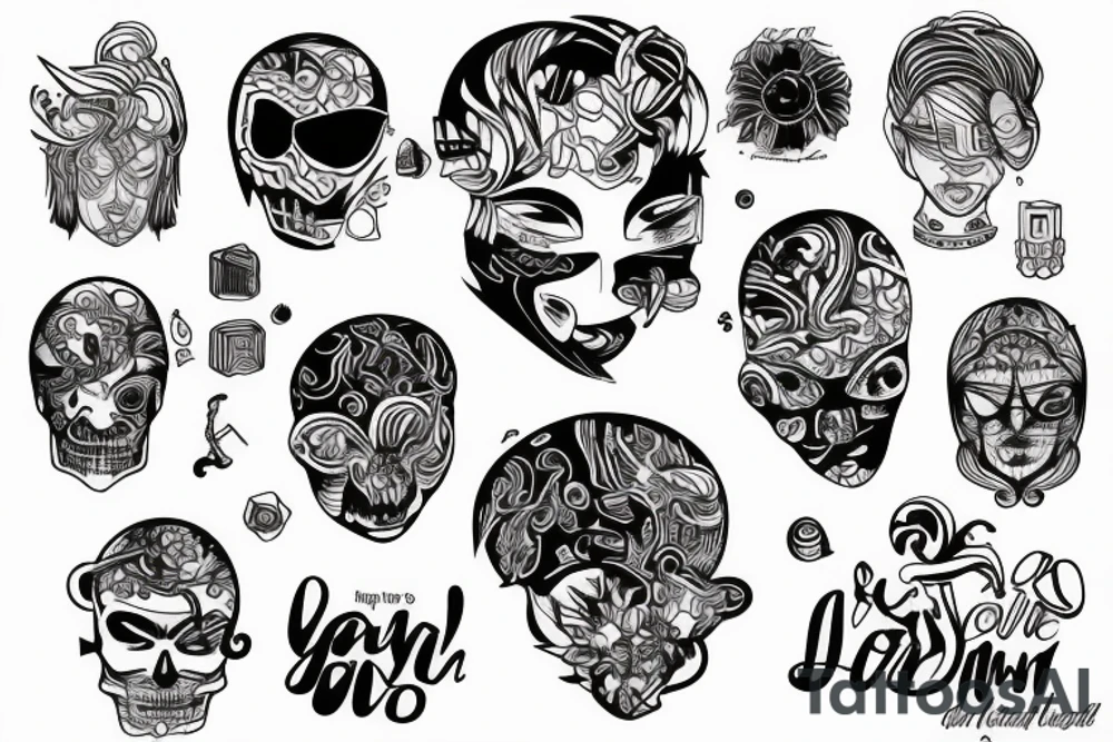 city in your head tattoo idea