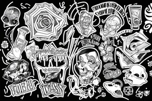 city in your head tattoo idea
