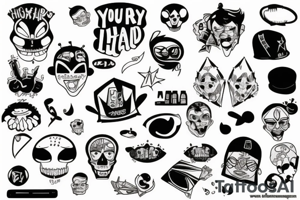 city in your head tattoo idea