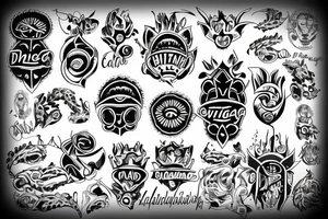 Dhimeegaa name tattoo idea