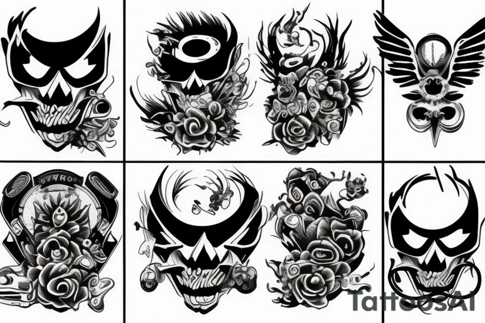 piston and turbo tattoo idea