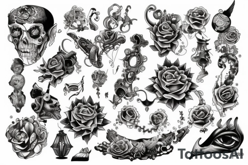 piston tattoo idea