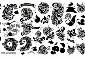 Our lives are made in these small hours, these little wonders, these twist and turns of fate tattoo idea