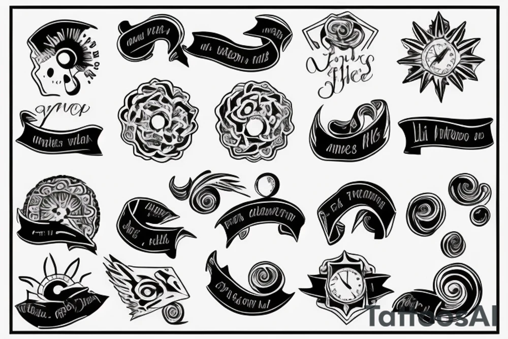 Our lives are made in these small hours, these little wonders, these twist and turns of fate tattoo idea
