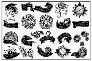 Our lives are made in these small hours, these little wonders, these twist and turns of fate tattoo idea