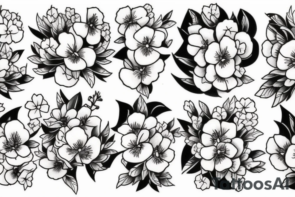 Cherry blossom tattoo idea