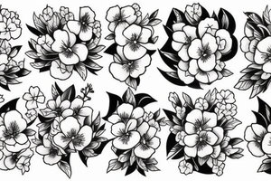 Cherry blossom tattoo idea
