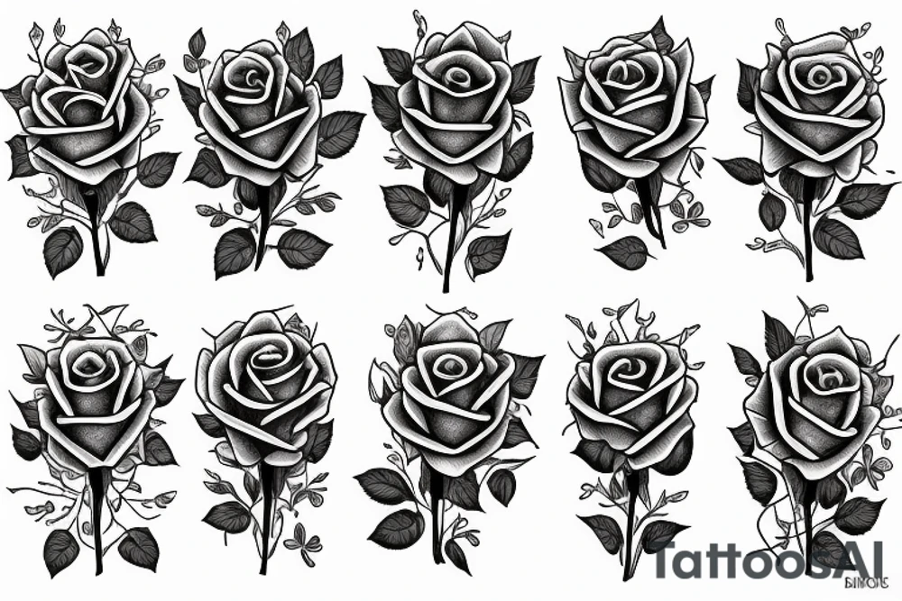 Rose Mary tattoo idea
