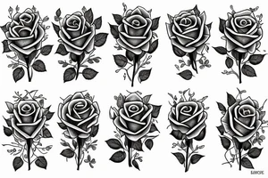 Rose Mary tattoo idea