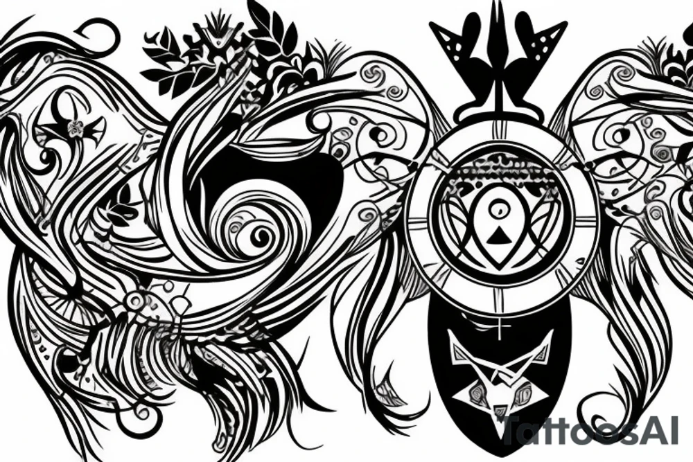 Sagittarius tattoo idea
