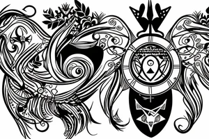 Sagittarius tattoo idea