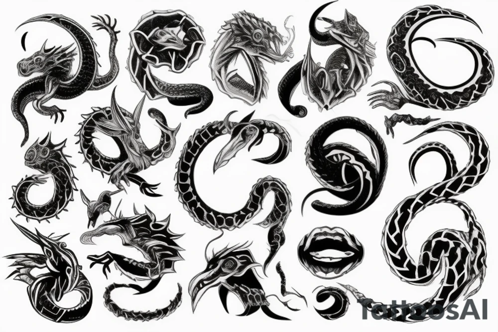 ouroboros tattoo idea