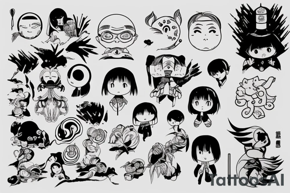 japanese finger tattoo idea
