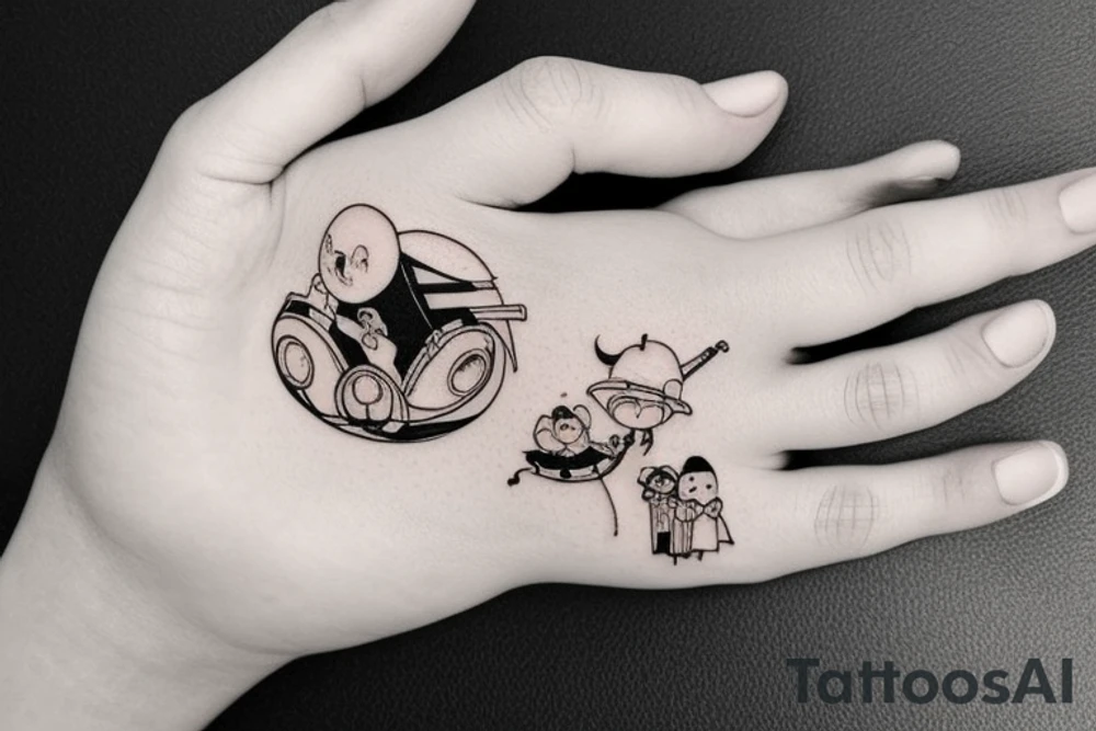 finger tattoo idea