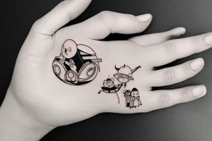 finger tattoo idea