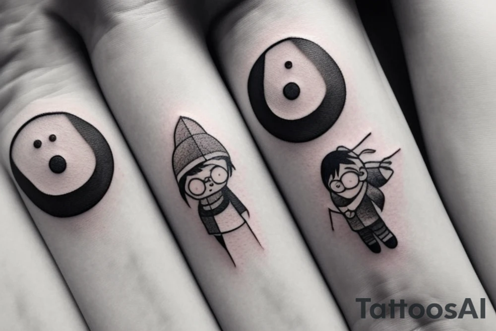 finger tattoo idea