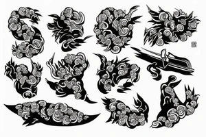 finger tattoo idea