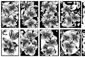 orchid tattoo tattoo idea
