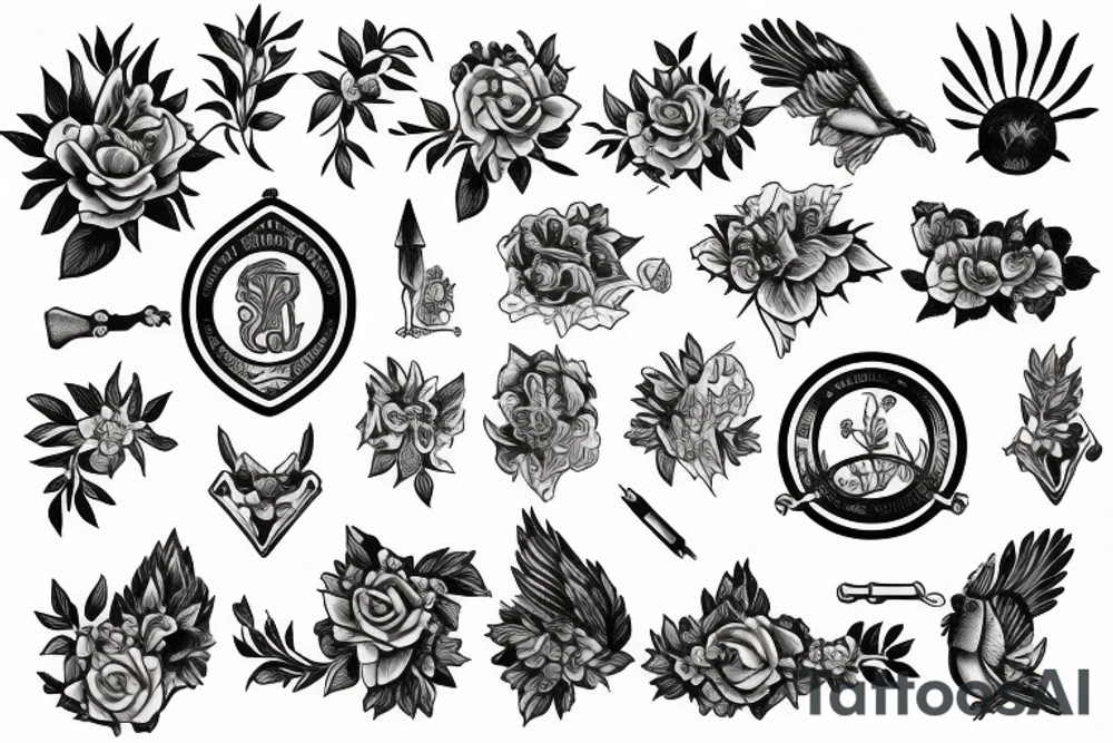 Florence city emblem (Liz Flower) tattoo idea