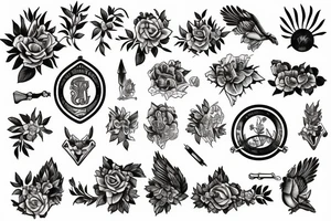 Florence city emblem (Liz Flower) tattoo idea