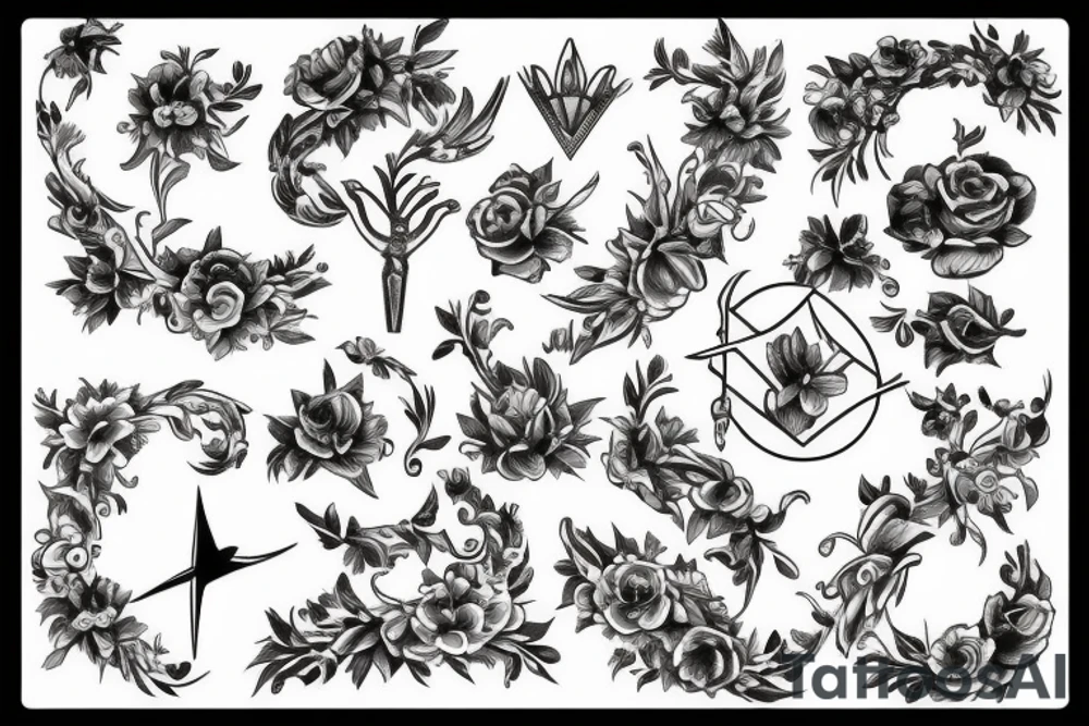 Florence city emblem (Liz Flower) tattoo idea