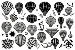 airballon tattoo idea