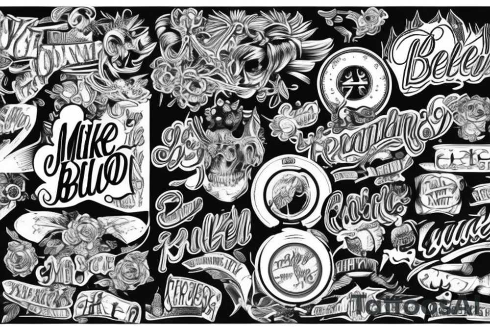 Mike Belton tattoo idea
