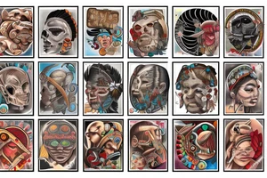American native tattoo idea
