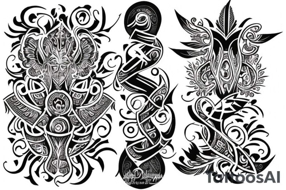 DRONA PREKSHA tattoo idea