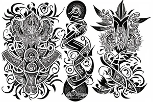 DRONA PREKSHA tattoo idea