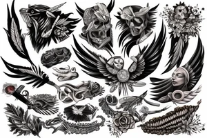 American native tattoo idea