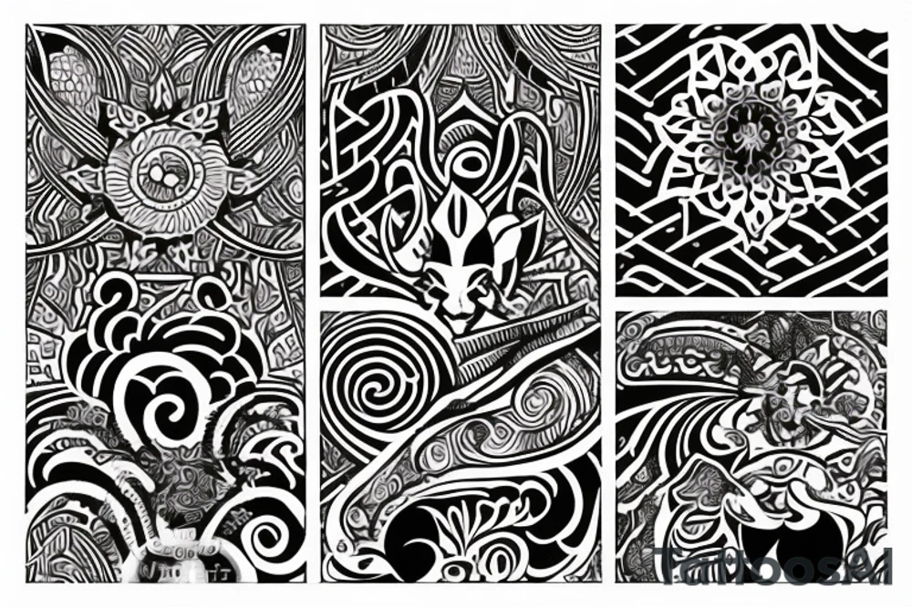 DRONA PREKSHA DARSHITA tattoo idea