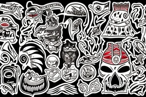 American native tattoo idea