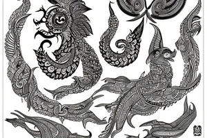 DRONA PREKSHA DARSHITA tattoo idea