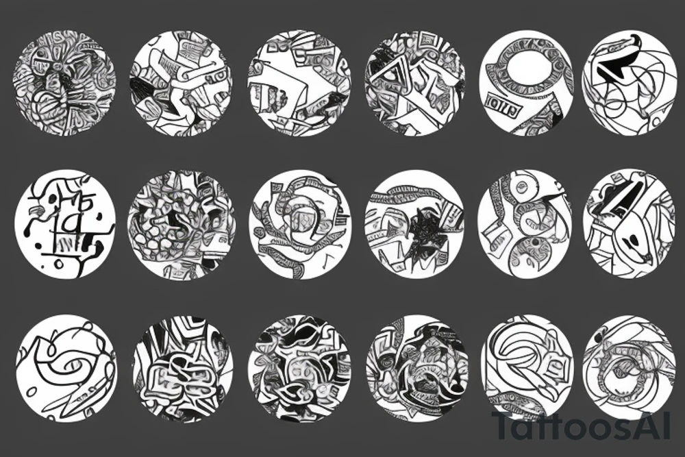money magnet with power tattoo idea