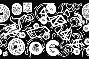 money magnet with power tattoo idea