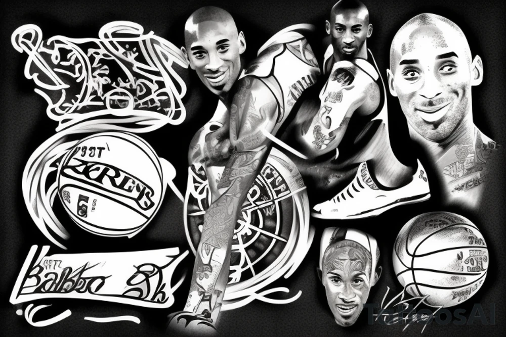Kobe Bryant tattoo idea