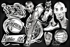 Kobe Bryant tattoo idea