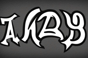 Combine A and M into one symbol tattoo idea