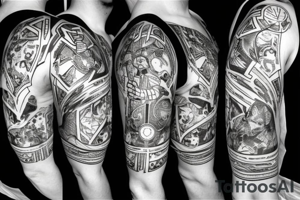 Destiny 2 symbol with traveler fighting the light tattoo idea Destiny 2 symbol with traveler fighting the light tattoo idea