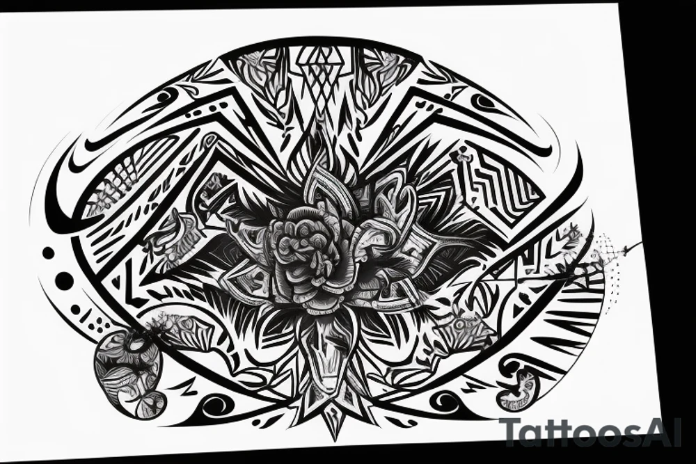 hand written with a bit gangster chill look the phrase “bu atitude muda” tattoo idea