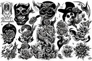 “bu atitude muda” tattoo idea