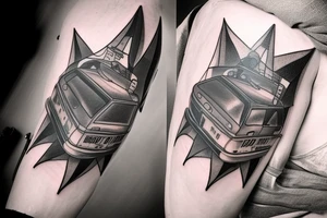 Must have the word MAD, q reference to Back to the future, and to the Euler identity. Must be a very masculine tattoo tattoo idea