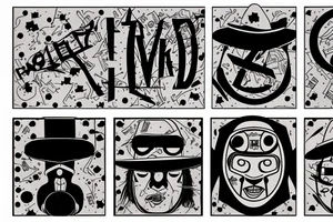 Must have the word MAD, q reference to Back to the future, and to the Euler identity. Must be a very masculine tattoo tattoo idea