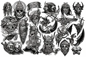 Viking tattoo idea