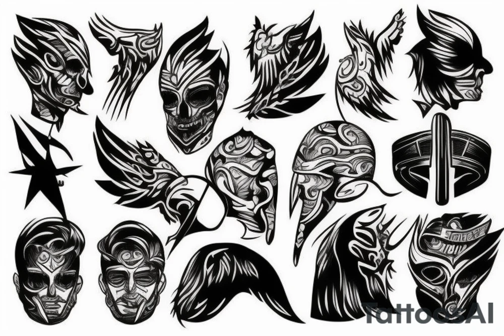 the man in the arena tattoo idea