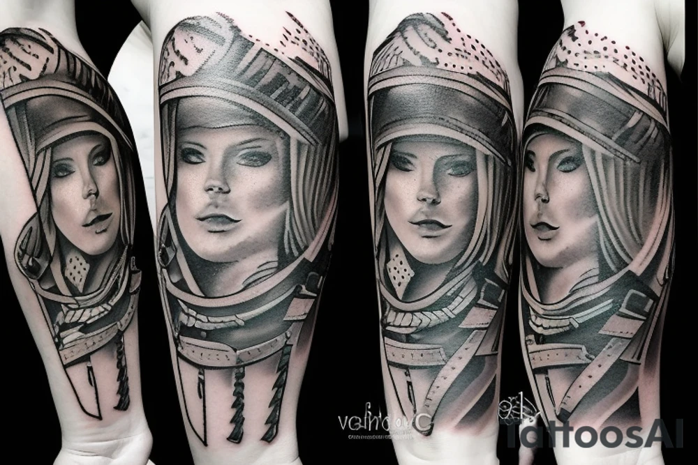 gladiator tattoo idea